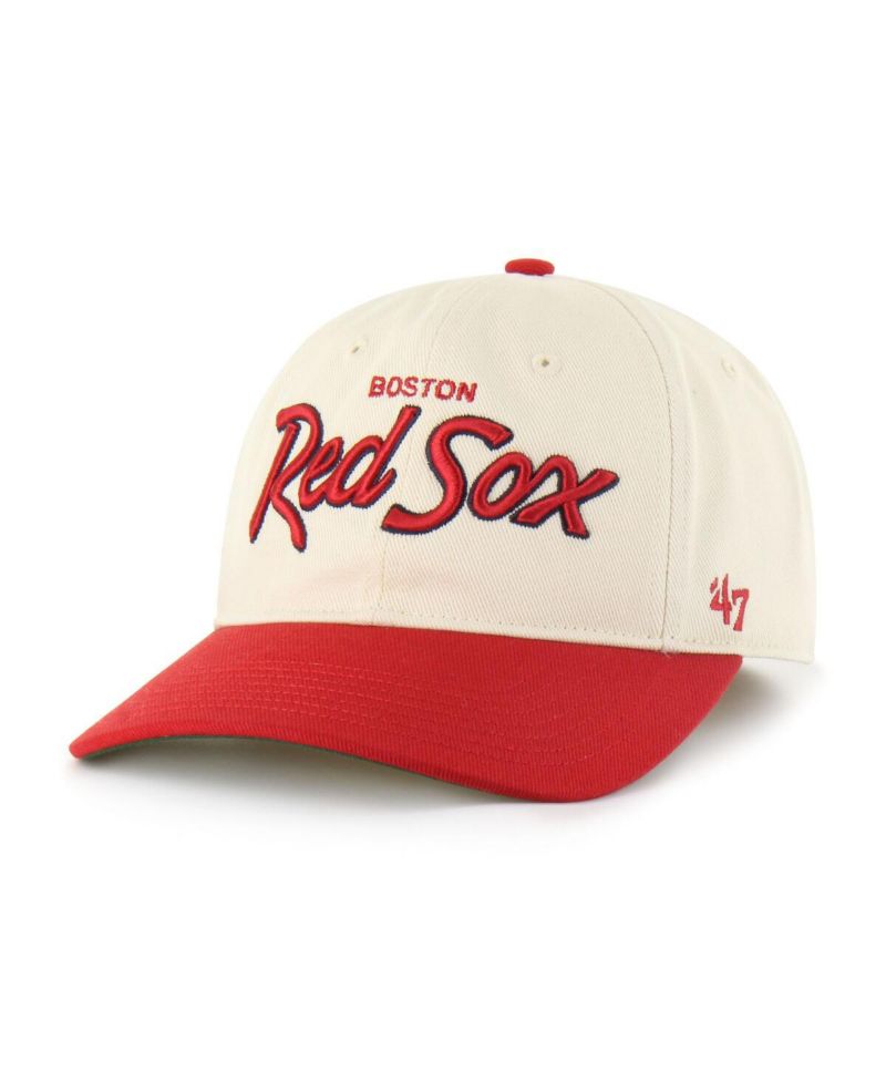 Men's Natural Boston Red Sox Crosstown Franchise Fitted Hat