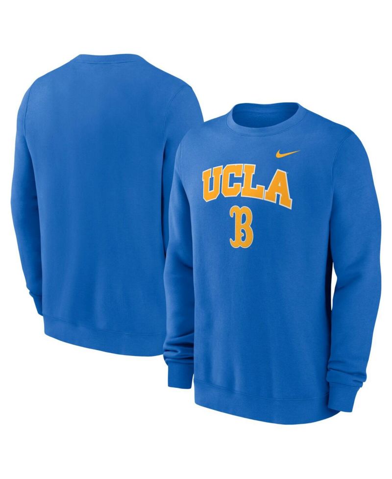 Men's Blue UCLA Bruins Arch Pullover Sweatshirt
