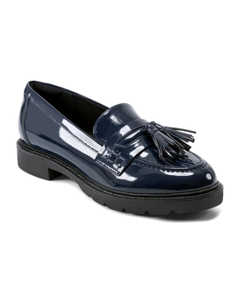 Women's Kiara Tassels Tailored Almond Toe Loafers