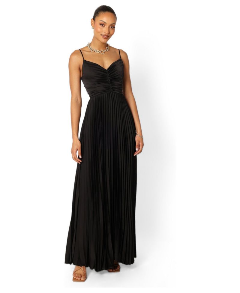 Naira Pleated Maxi Dress