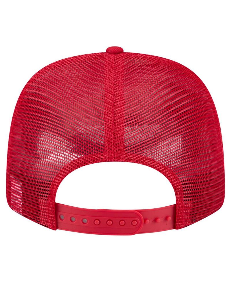 Men's Red St. Louis Cardinals Flag 9SEVENTY Stretch-Snap Hat