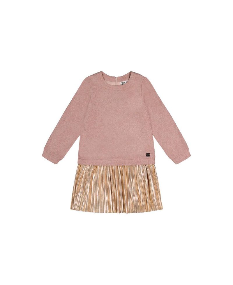 Little and Big Girl's (6-14) Bi-Material Dress