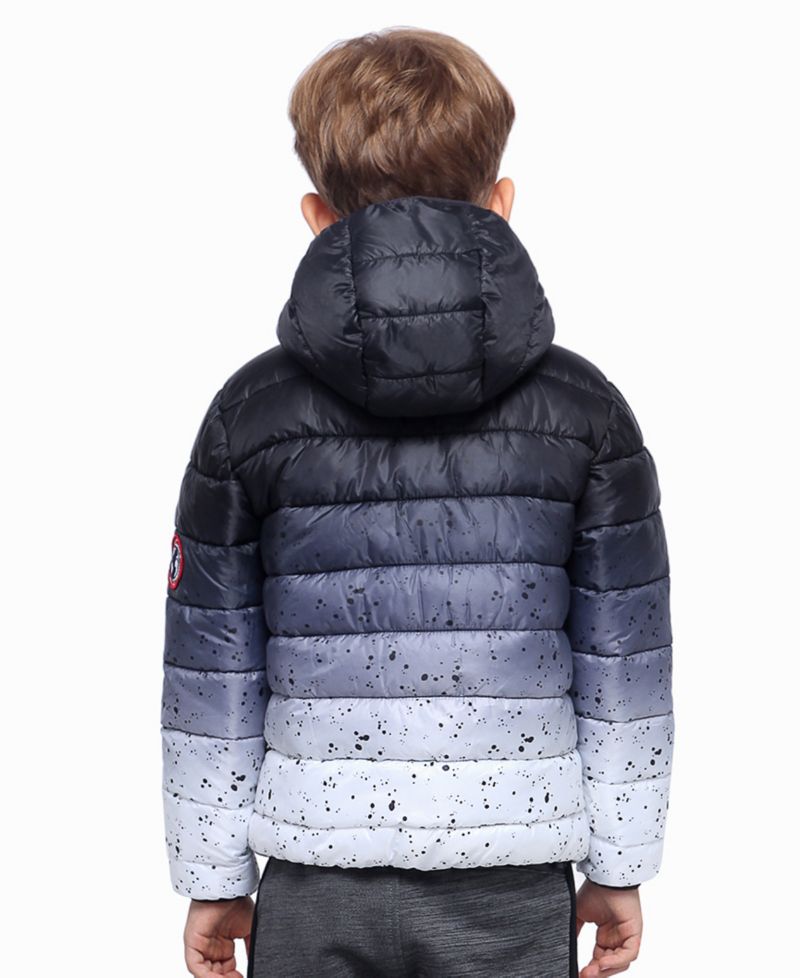 Little and Big Boys' Reversible Lightweight Puffer Jacket
