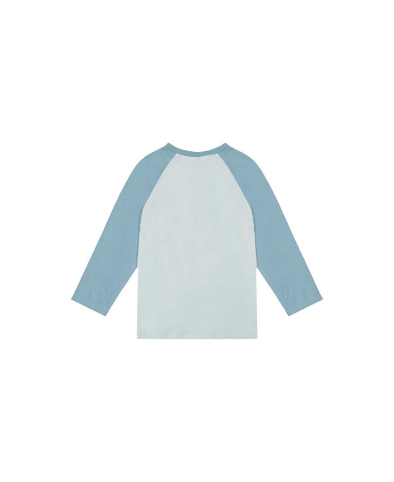 Little and Big Boy (6 - 8) Long Sleeve Raglan Cotton T-Shirt