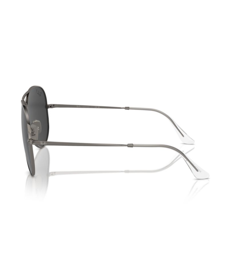 Unisex Polarized Sunglasses, Aviator Titanium Rb8089