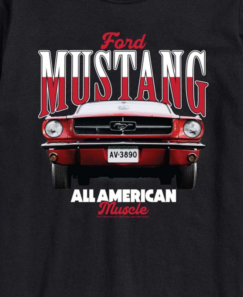 Men's Ford 1965 Mustang Short-Sleeve Graphic T-Shirt