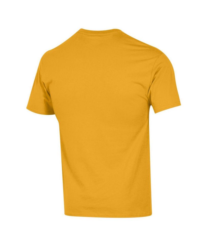 Men's Gold LSU Tigers Arch Over Logo T-Shirt