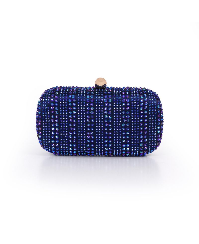 Woman's Harlow Crystal Minaudiere