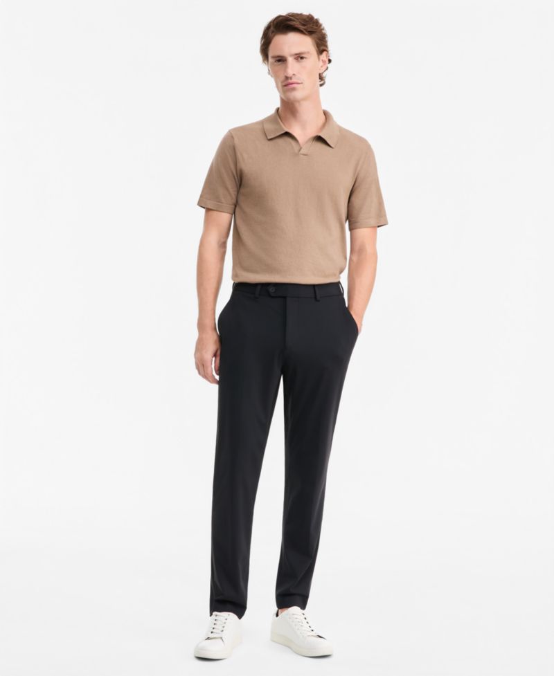 Men's Regular-Fit Everyday Pleated-Front Suit Pants, Macy's Exclusive