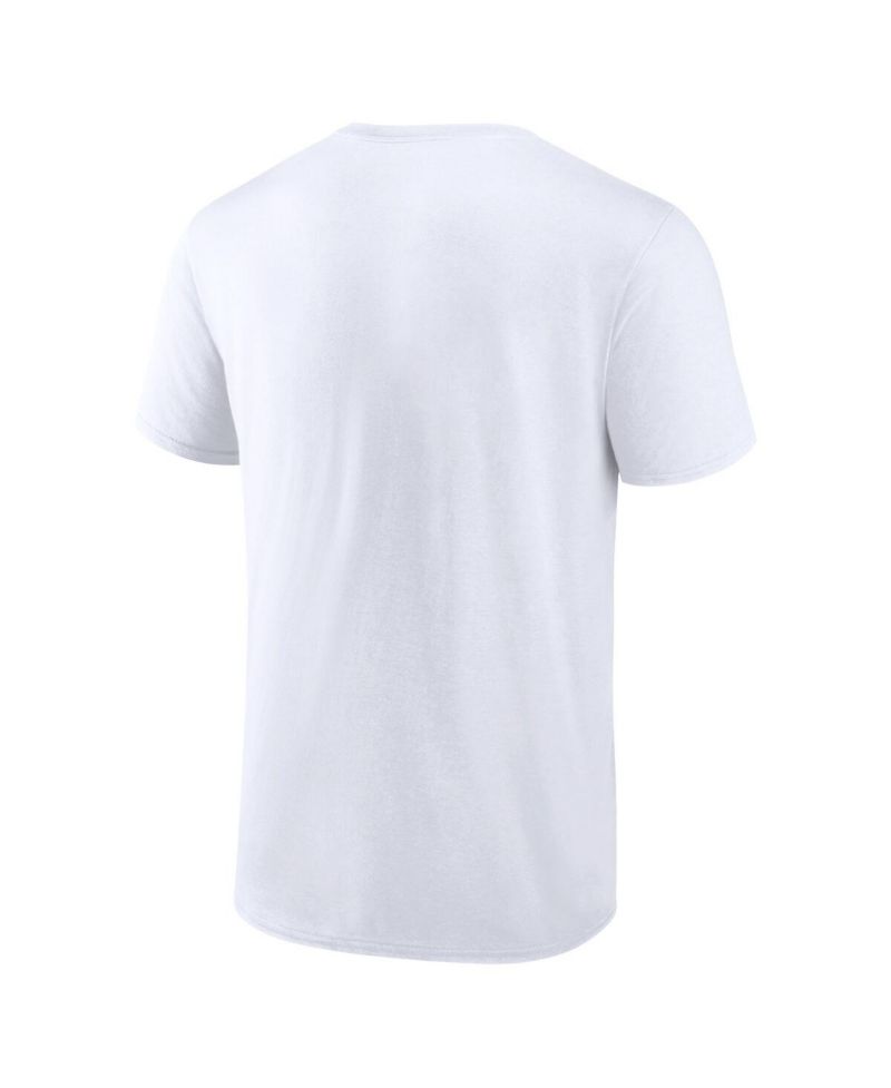 Men's White Team USA Bold Outline T-Shirt