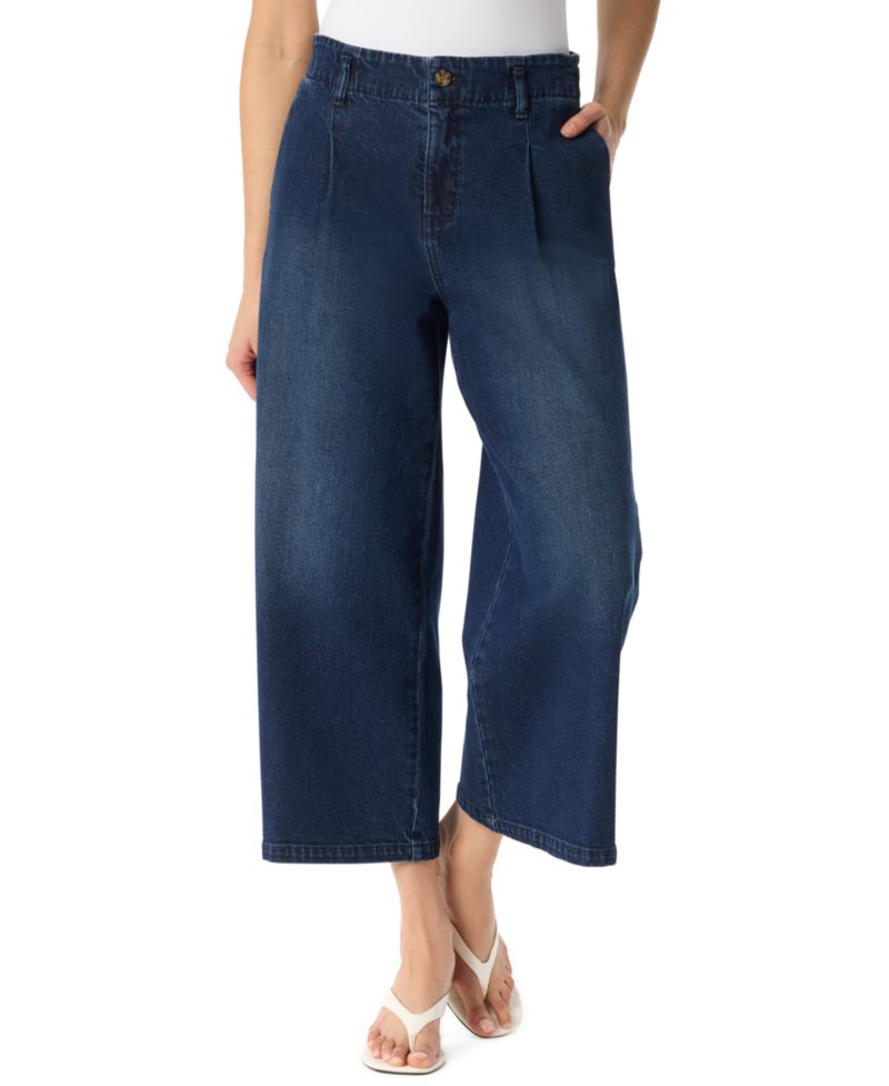 Women's Wide-Leg Crop Pants