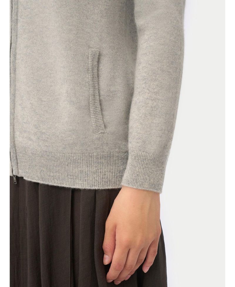 Women's Full-Zip Cashmere Cardigan