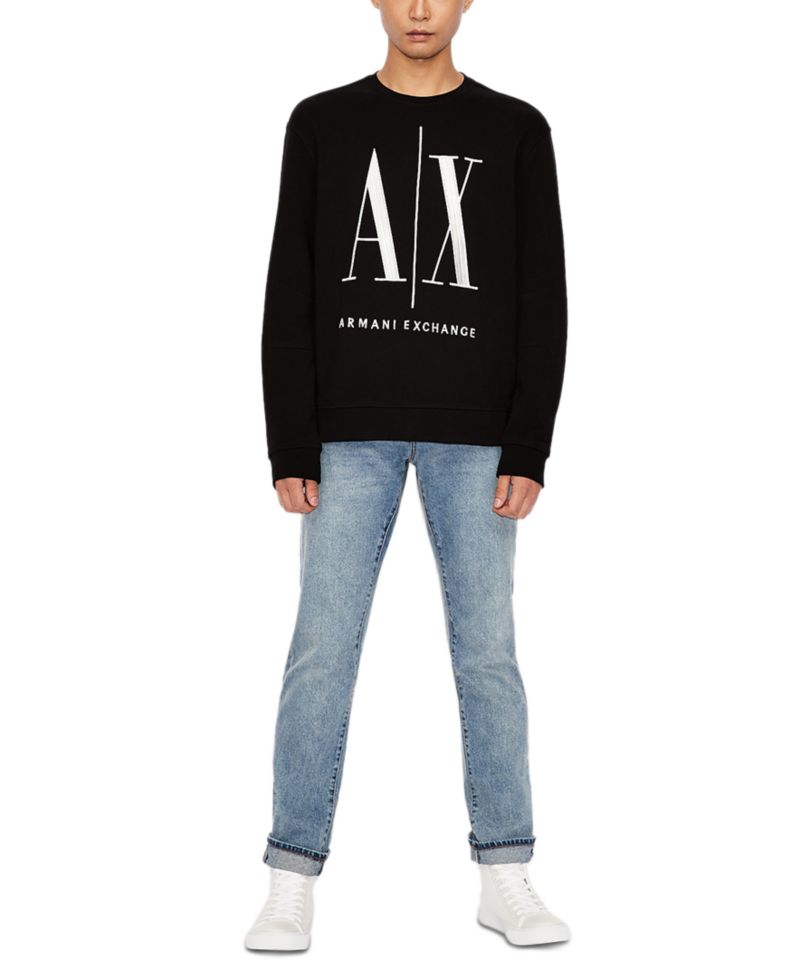 Men's Icon Logo Pullover Sweatshirt