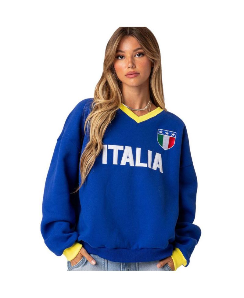 Women's France Oversized Sweatshirt