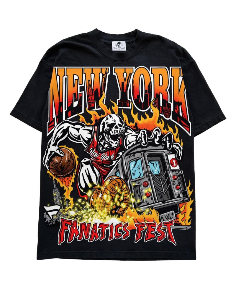 Men's Black Fest Rider T-Shirt