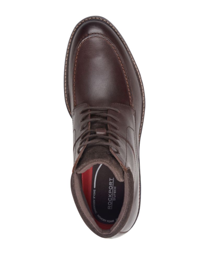 Men's Macklin Moc Toe Lace-Up Casual Boots