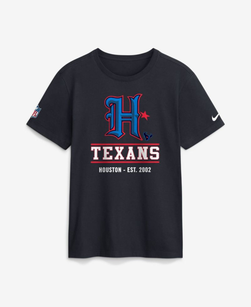 Men's Navy Houston Texans Sideline Alternate Final Sprint Dri-FIT T-Shirt