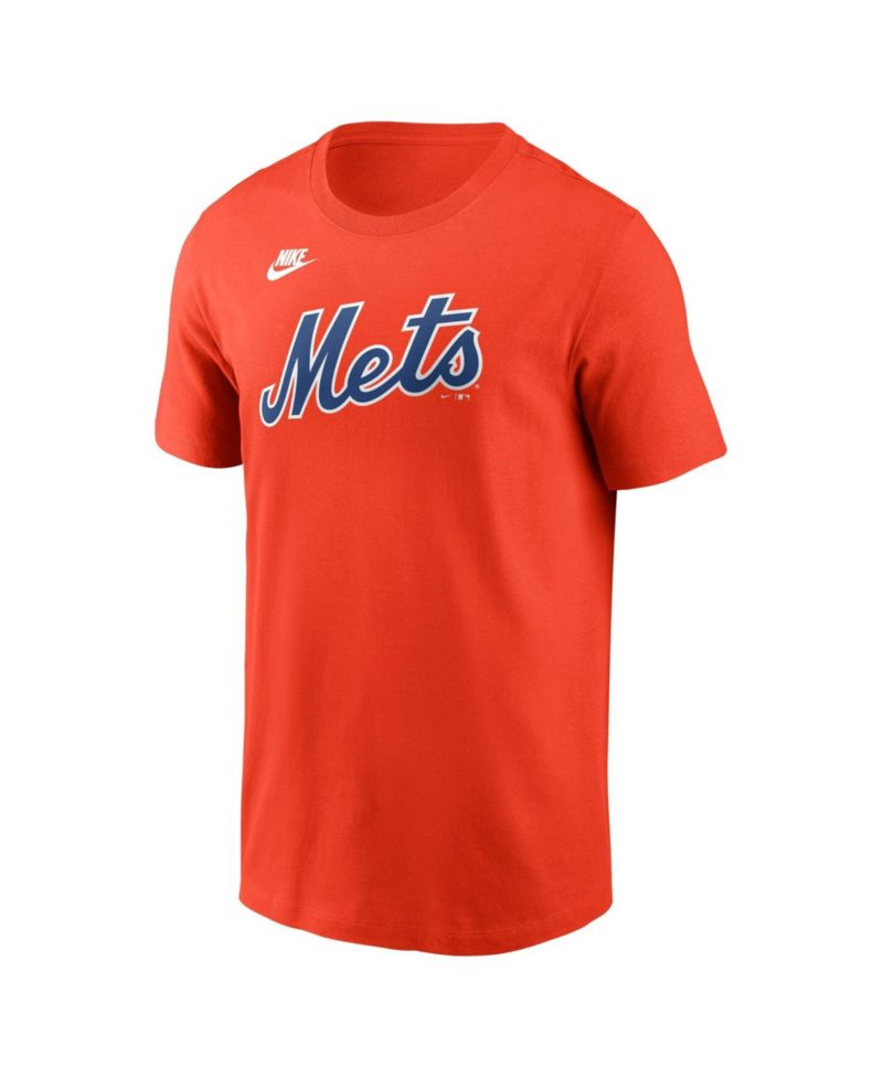Men's Juan Soto Orange New York Mets Cooperstown Collection Name & Number T-Shirt