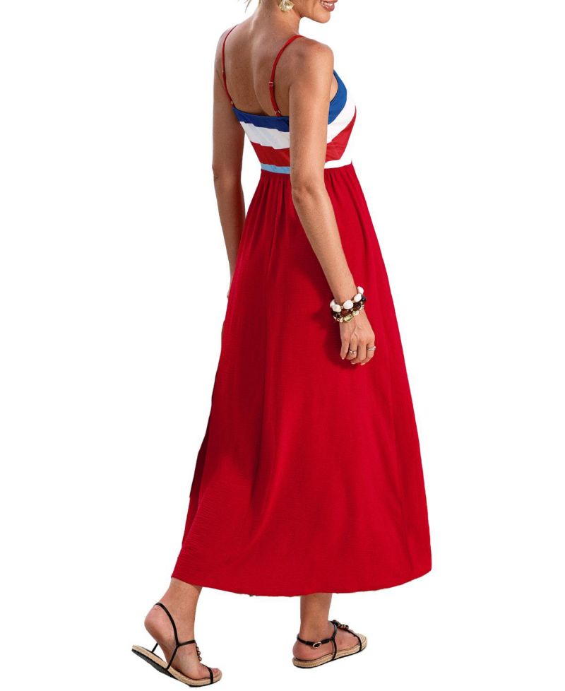 Women's Good Taste Chevron Maxi Beach Dress