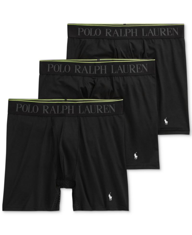 Men's 3-Pack Flex Performance Air Boxer Briefs