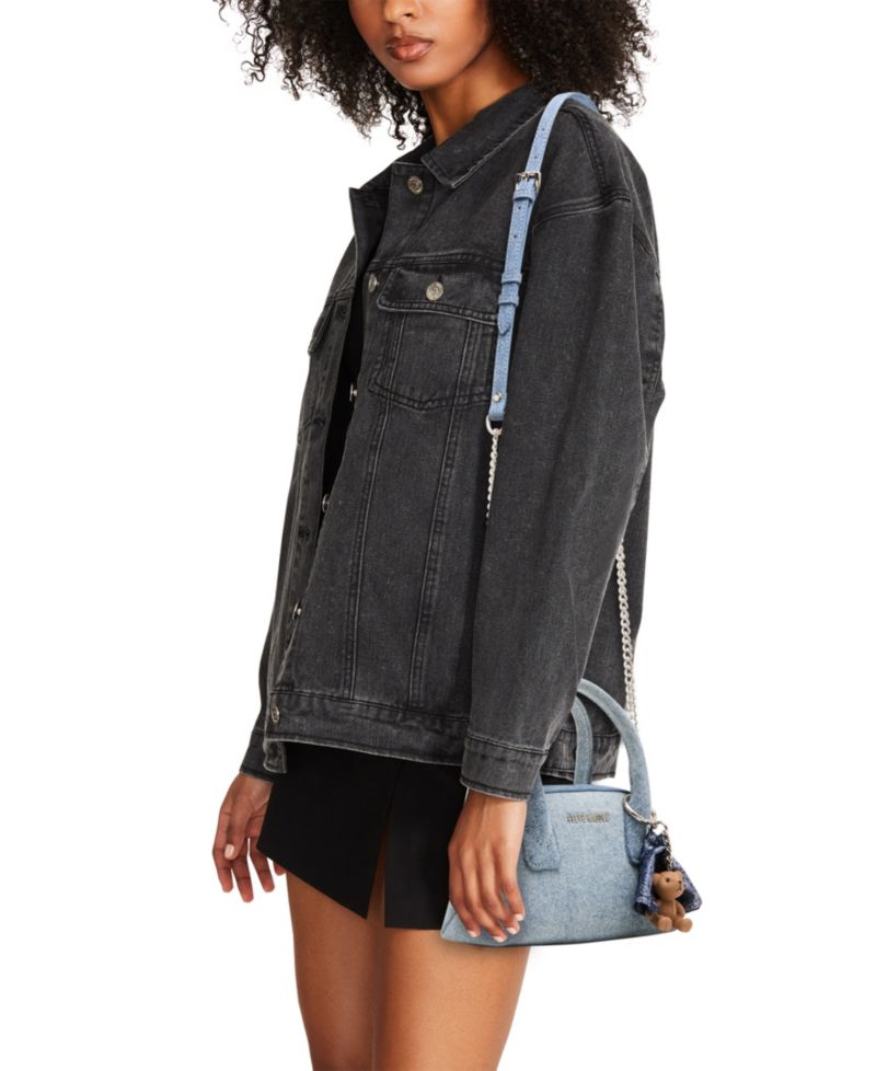 Melodie Small East and West with Scarf Satchel Handbag