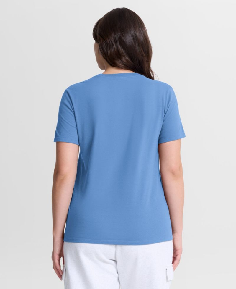 Women's Light Blue Chicago Cubs Alternate T-Shirt