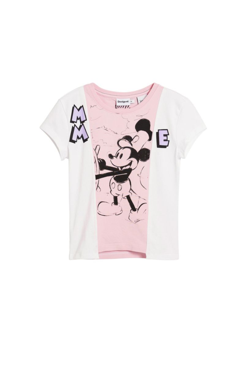 Women's Two-tone Mickey Mouse T-shirt