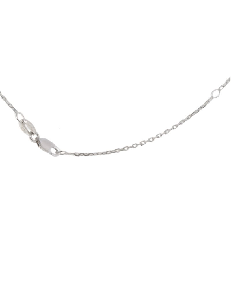 Freshwater Pearl (7mm) Diamond (1/10 ct. t.w.) Pendant Necklace in Sterling Silver