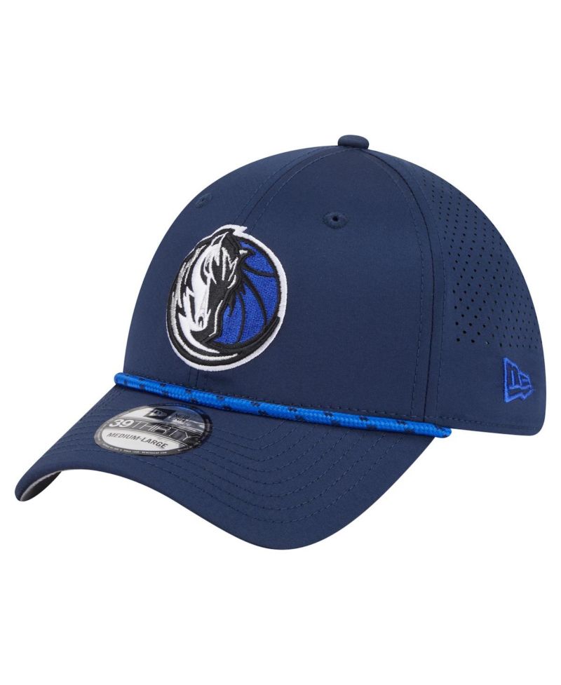 Men's Blue Dallas Mavericks Featherweight Poly Rope Flex 39Thirty Hat