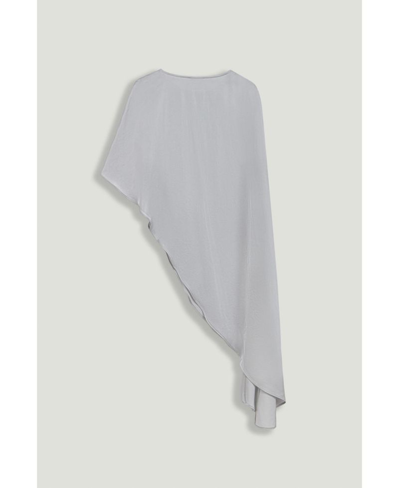 Women's Draped Cape Blouse