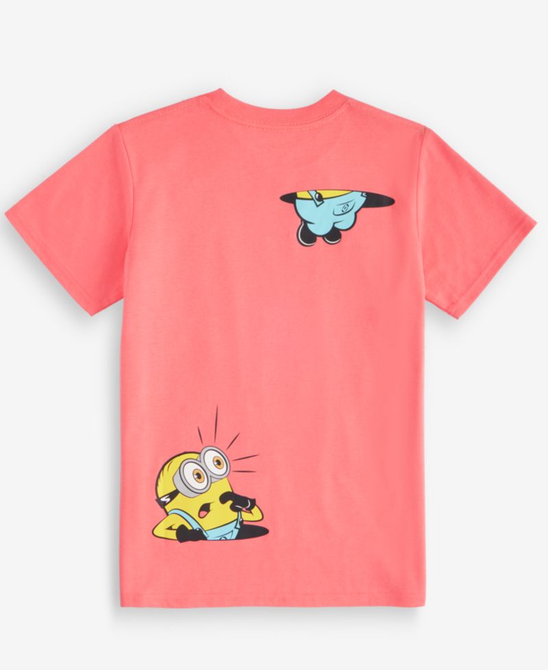 Boys' XS-XL Minions Find Yourself Short-Sleeve T-Shirt