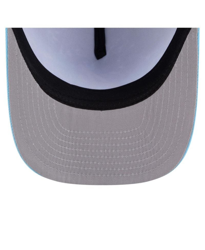 Men's Light Blue Atlanta Braves Deep Water Pre-Curved 9FIFTY A-Frame Snapback Hat