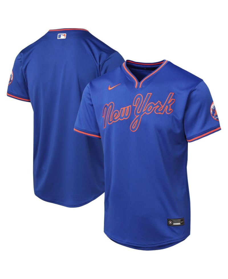 Big Boys and Girls Royal New York Mets Limited Jersey