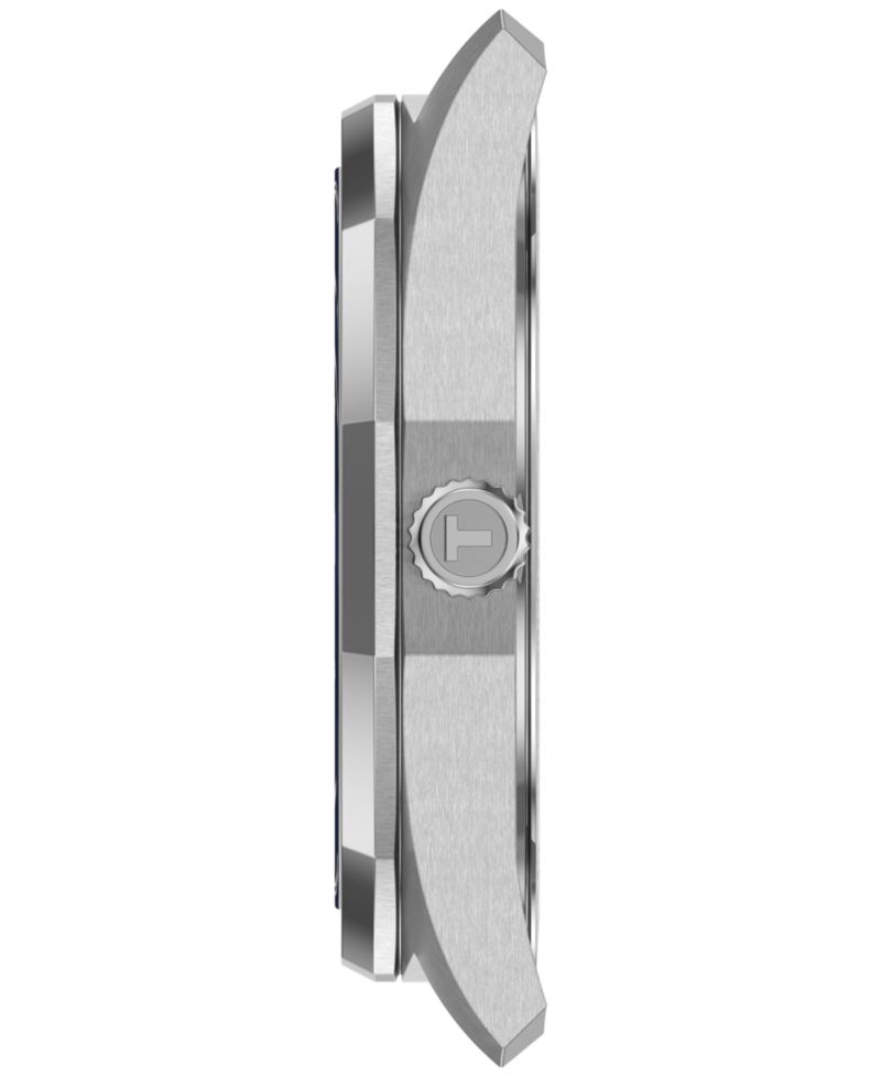 Men's Swiss PRC 100 Solar Quartz Stainless Steel Bracelet Watch 39mm