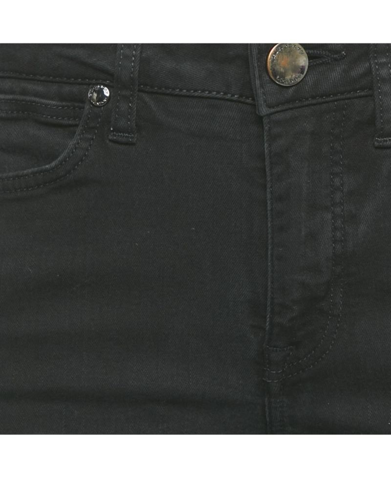 Burberry Women's Mid-Rise Skinny Jersey-Panel Jeans