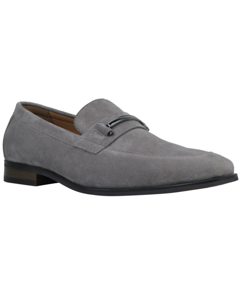 Men's Genuine Suede Slip-On Bit Loafers