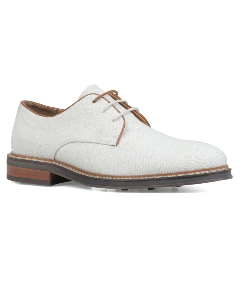 Men's Linen Lace-Up Dress Shoes