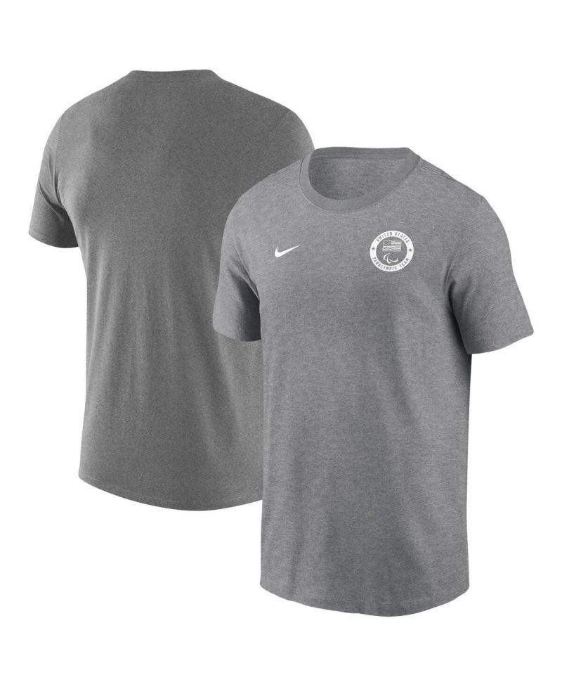Men's Gray U.S. Paralympics Team Issue Legend Performance T-Shirt