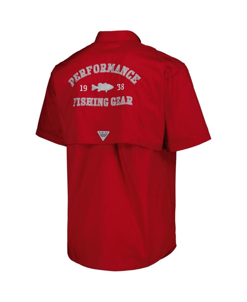 Men's Crimson Alabama Crimson Tide Bonehead Button-Up Shirt