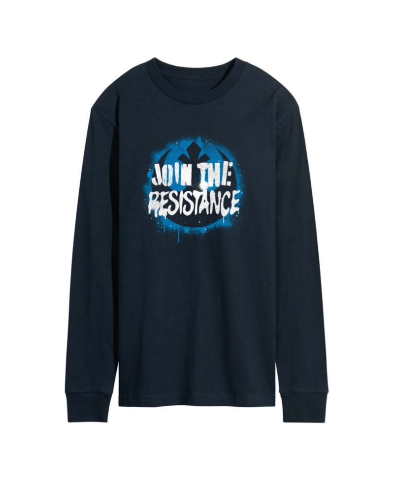 Men's Join The Resistance Long-Sleeve Graphic T-Shirt
