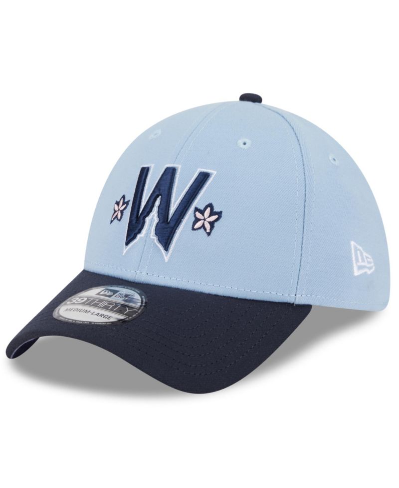 Men's Black Washington Nationals 2025 City Connect 39THIRTY Flex Hat