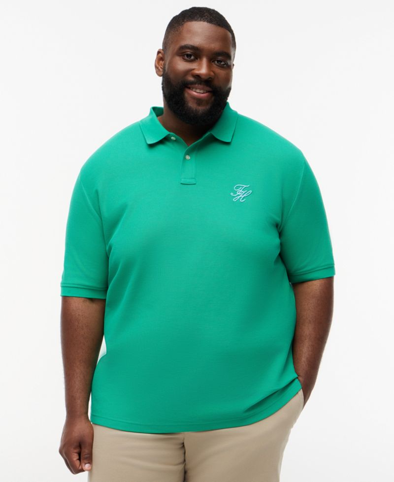 Men's Regular-Fit Script Polo Shirt