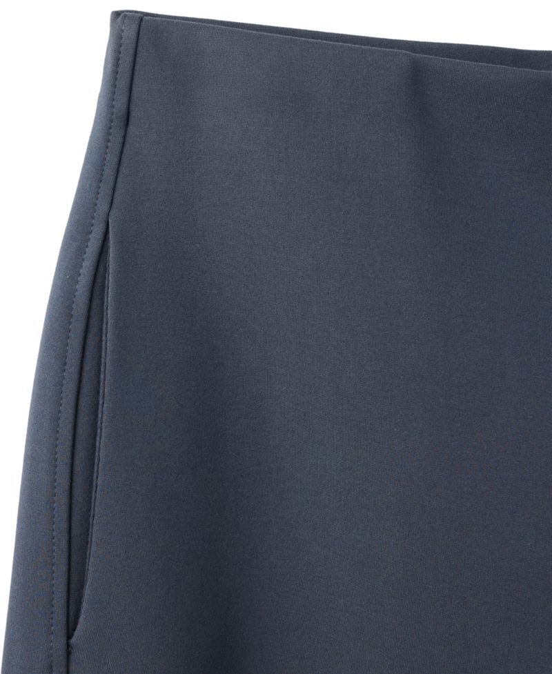 Women's Fine-Knit Straight-Fit Pants