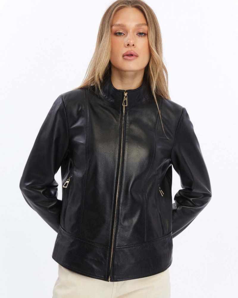 Women's Blythe Leather Jacket