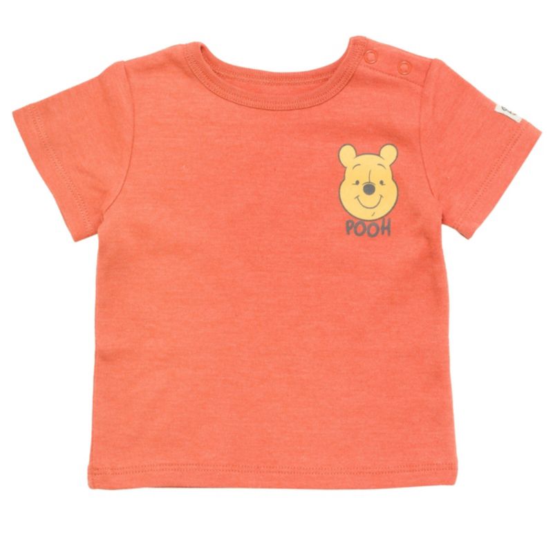 Baby Boys Tigger French Terry Short Overalls T-Shirt and Hat 3 Piece Outfit Set