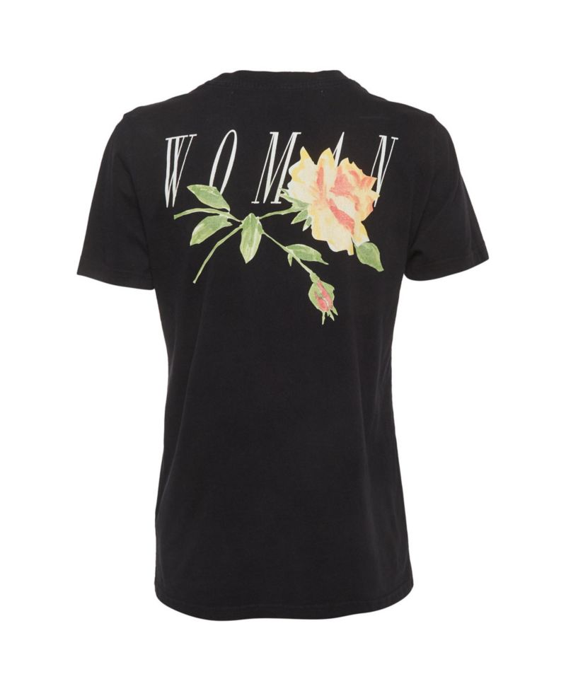 Women's Floral Logo Graphic T-Shirt