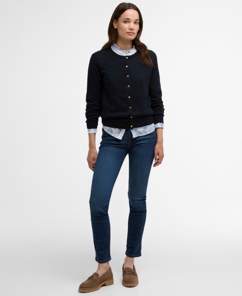 Women's Wisteria Crewneck Knitted Cardigan