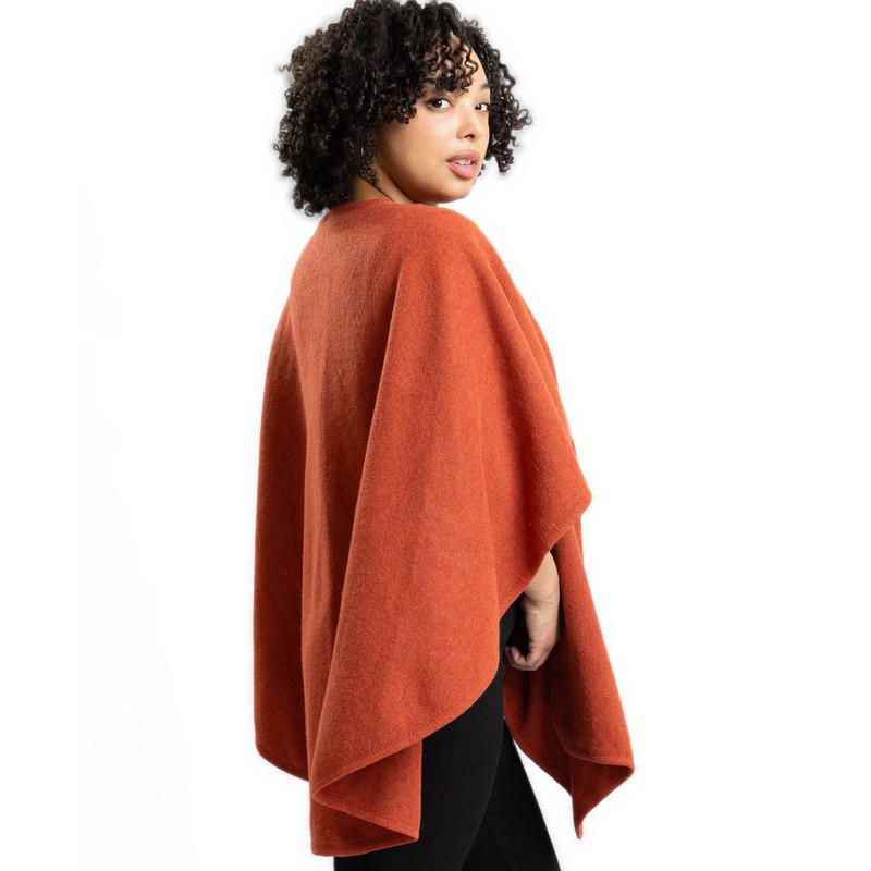 Women's Gloria Oversized V-Neck 3/4-Sleeve Poncho