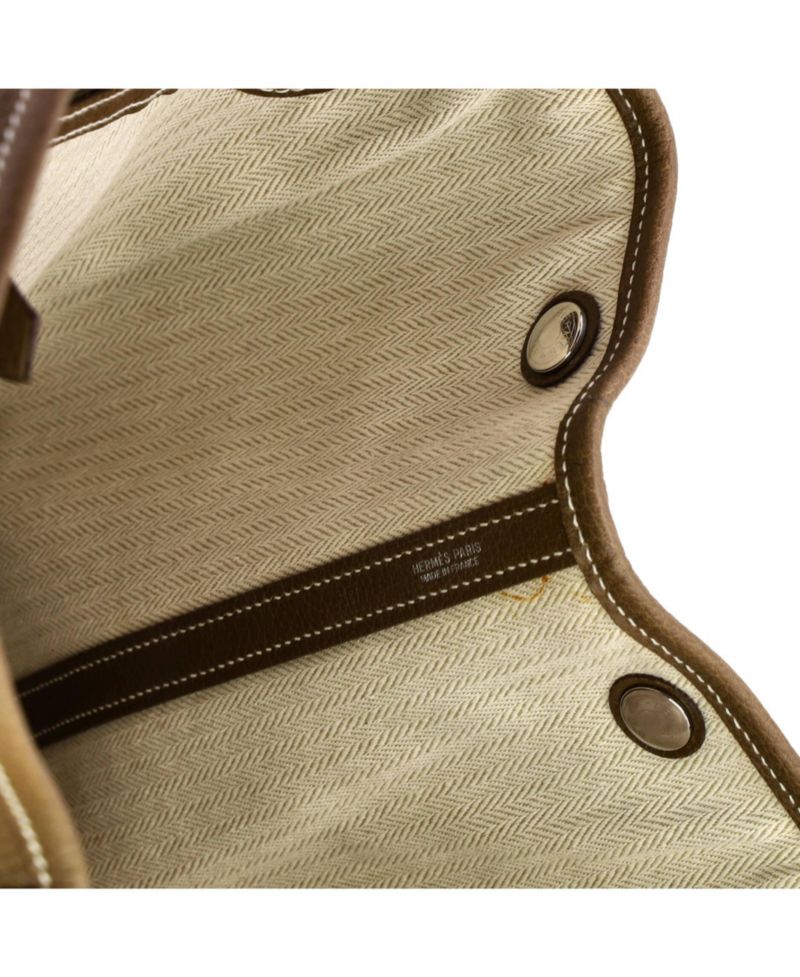36 Garden Party Tote Leather