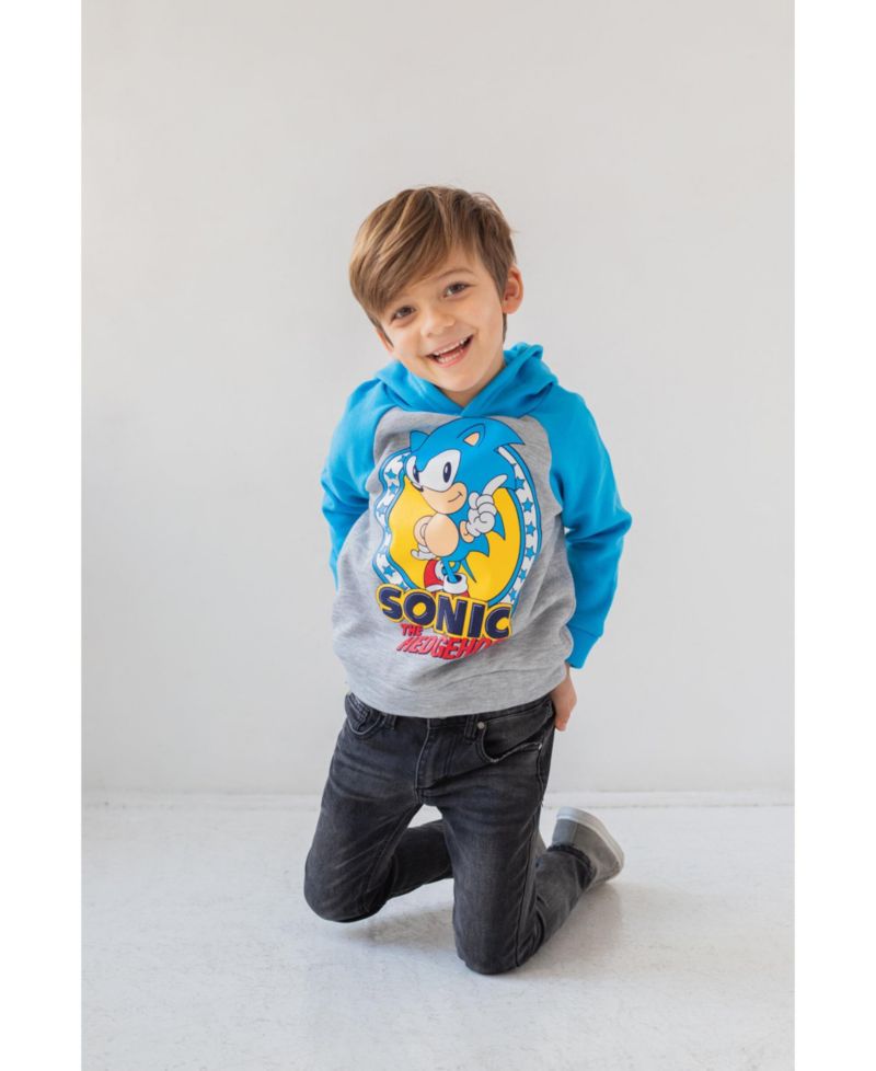 Sonic the Hedgehog Boys' 4-20 Fleece Hoodie